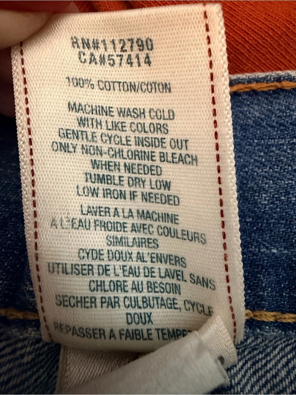 True Religion Jeans Mens Blue Dark Wash Rainbow Billy Straight Leg